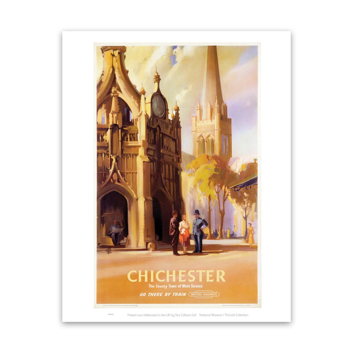 Chichester Cathedral West Sussex Art Print