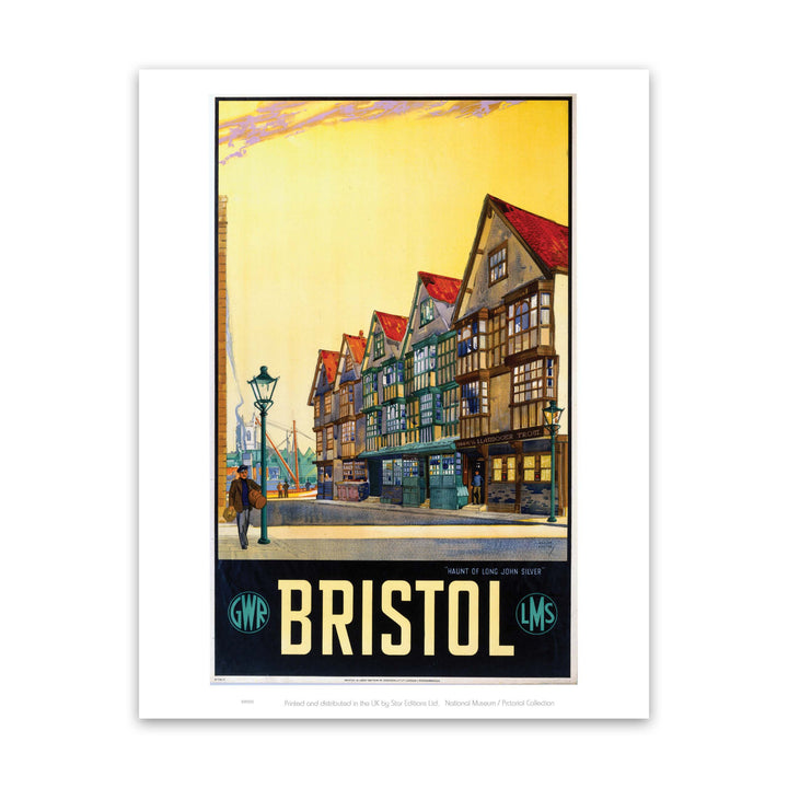 Bristol - Long John Silver - GWR LMS Art Print
