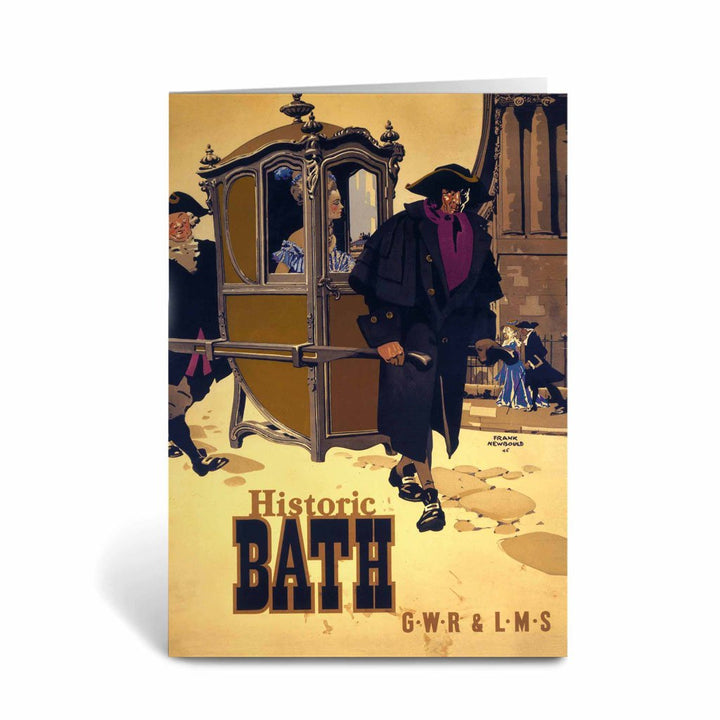 Historic Bath GWR LMS Greeting Card