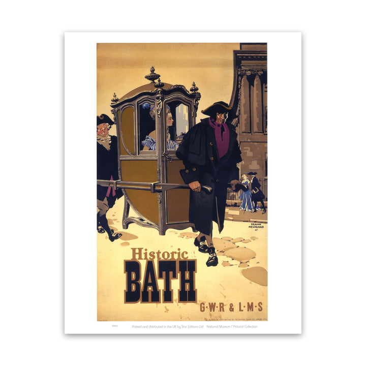 Historic Bath GWR LMS Art Print
