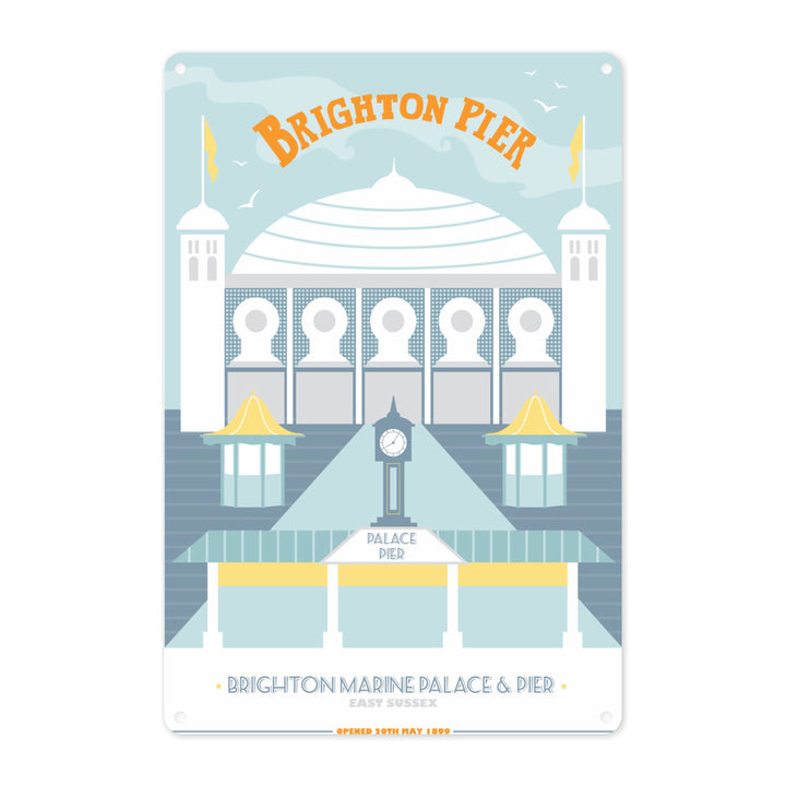 Brighton Pier, Brighton Metal Sign