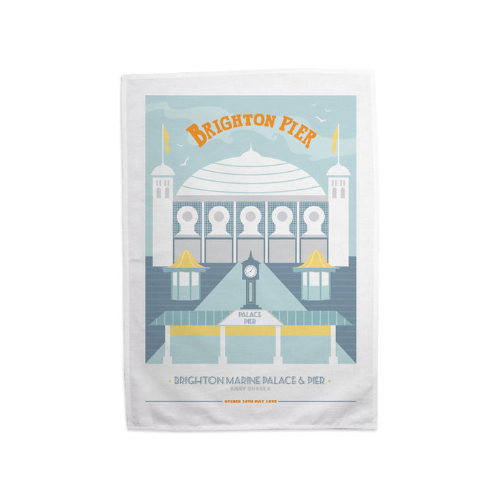 Brighton Pier, Brighton Tea Towel