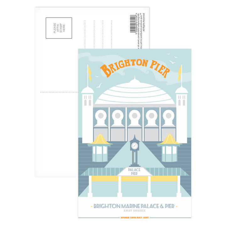 Brighton Pier, Brighton Postcard Pack