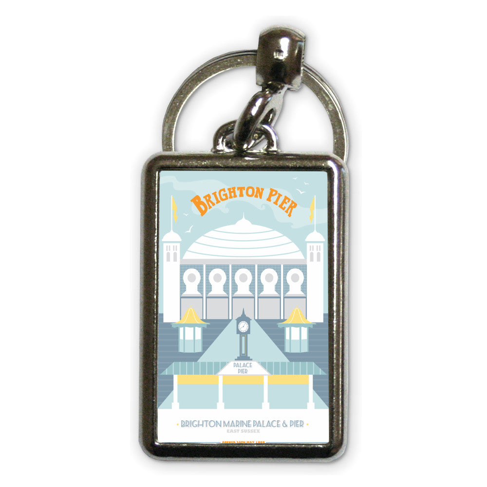 Brighton Pier, Brighton Metal Keyring