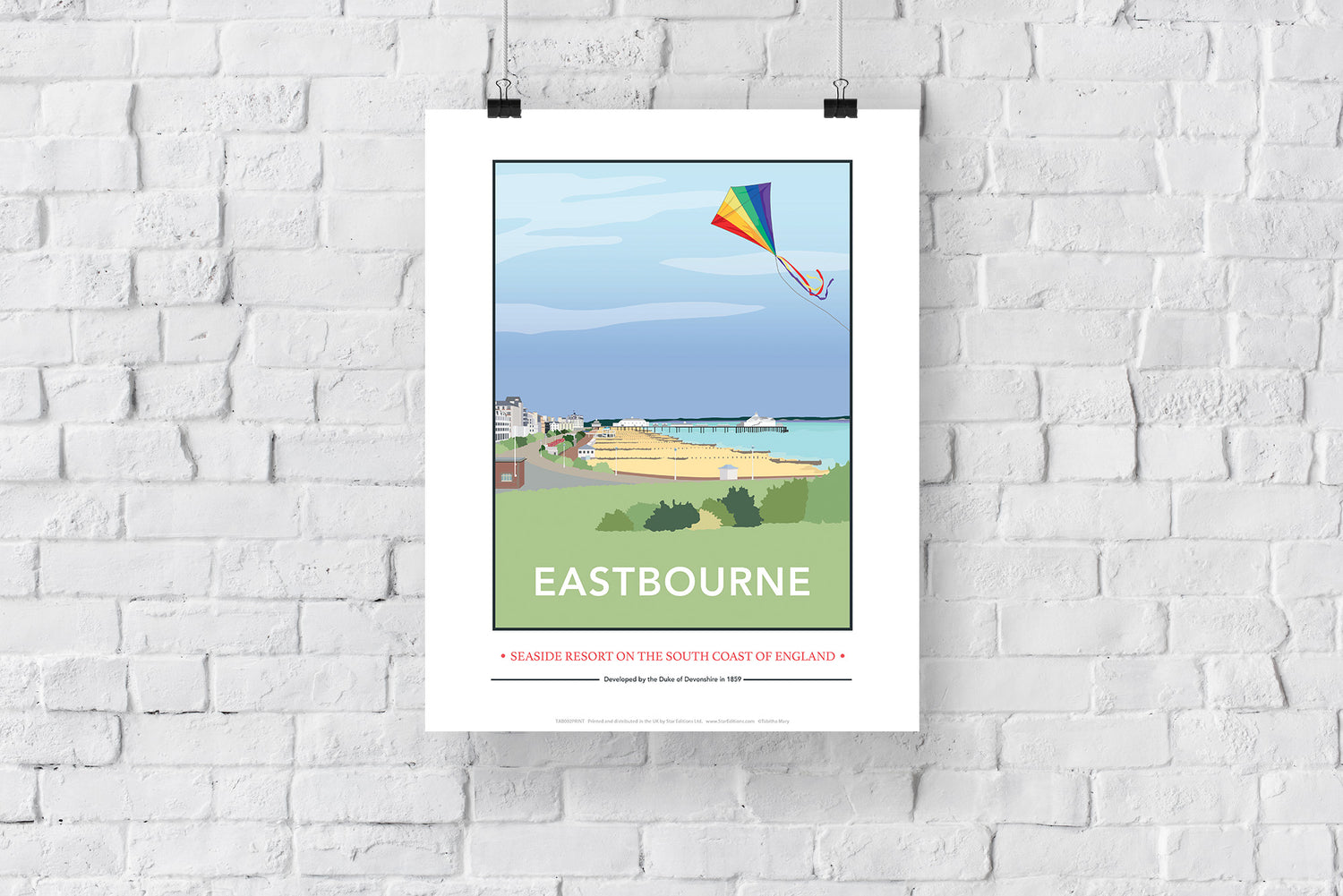 Eastbourne, Sussex - Art Print