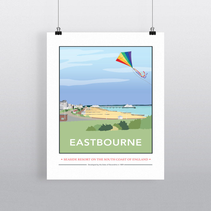 Eastbourne, Sussex 90x120cm Fine Art Print