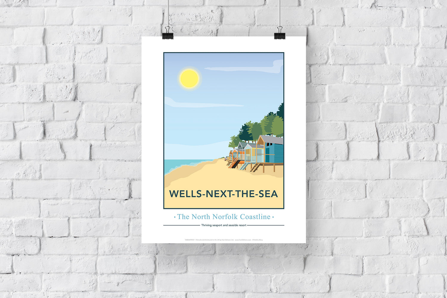 Wells-Next-The Sea, Norfolk - Art Print