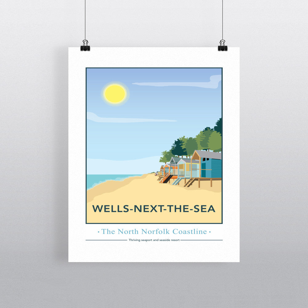 Wells-Next-The Sea, Norfolk - Art Print