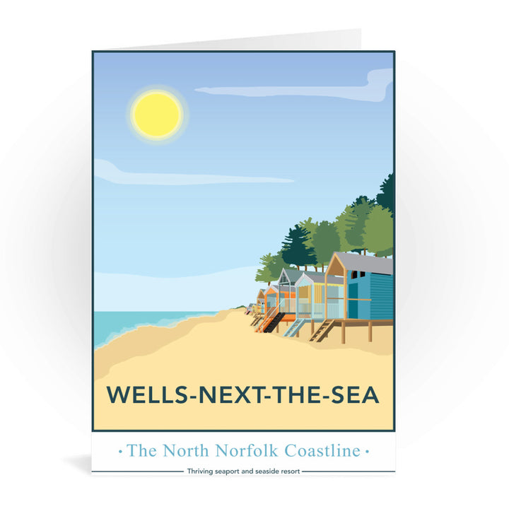 Wells-Next-The Sea, Norfolk Greeting Card 7x5