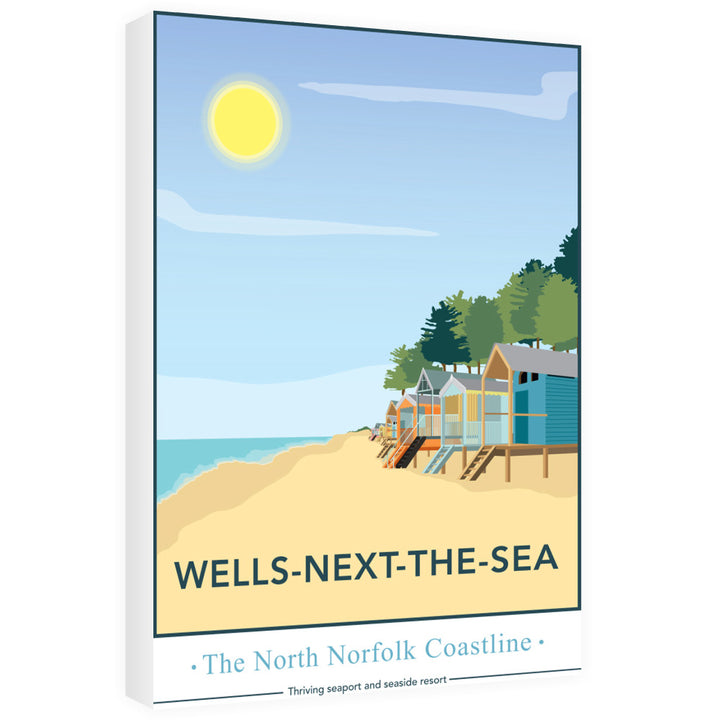 Wells-Next-The Sea, Norfolk 60cm x 80cm Canvas