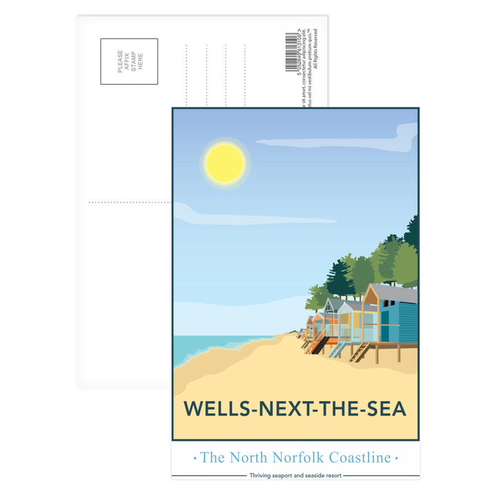 Wells-Next-The Sea, Norfolk Postcard Pack