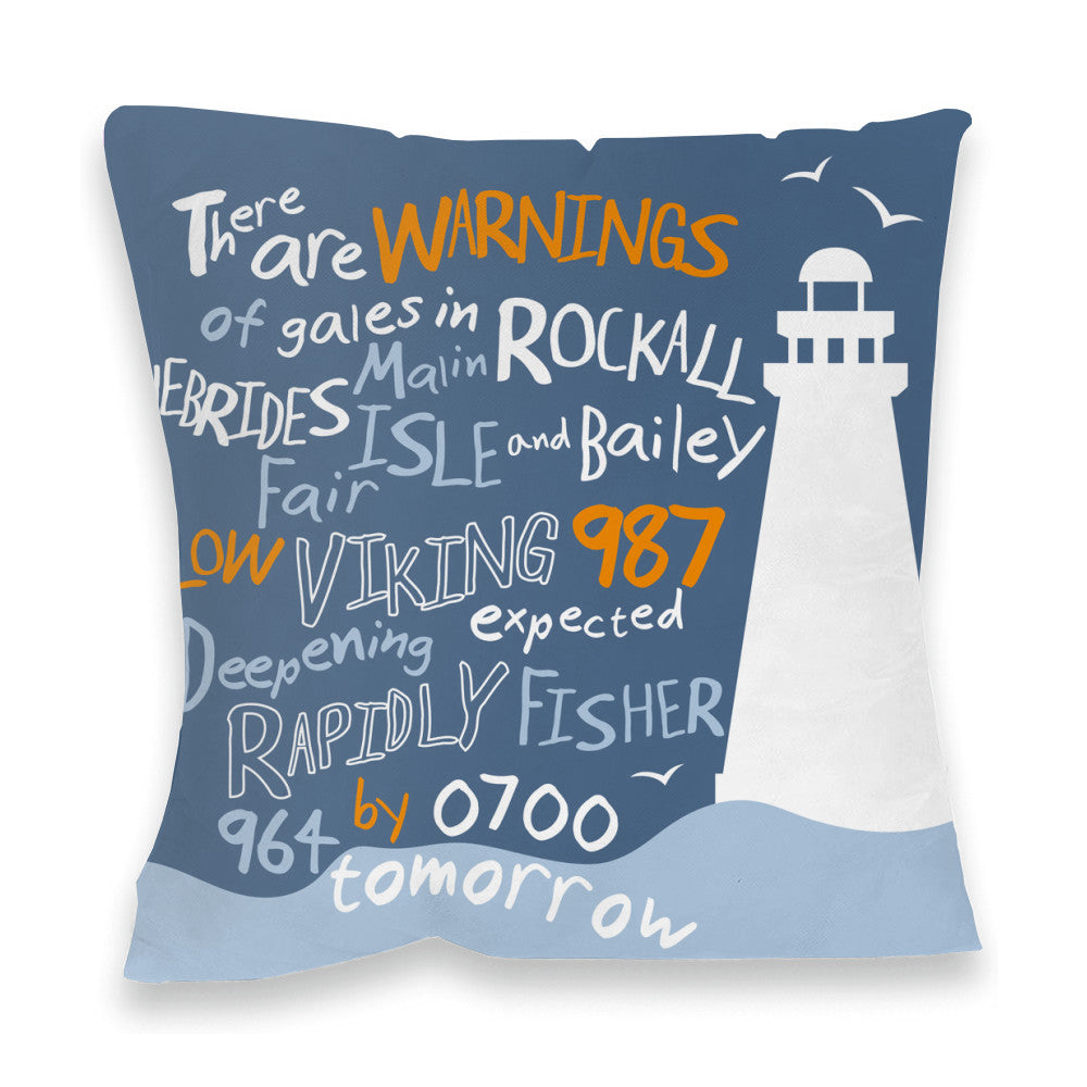 The Shipping Forecast, Fibre Filled Cushion