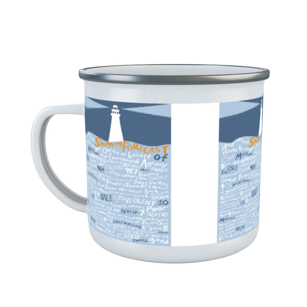 The Shipping Forecast, Enamel Mug