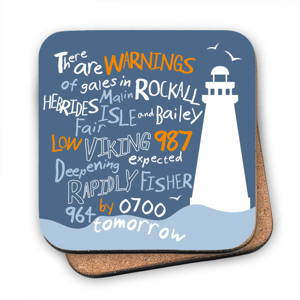 The Shipping Forecast, MDF Coaster