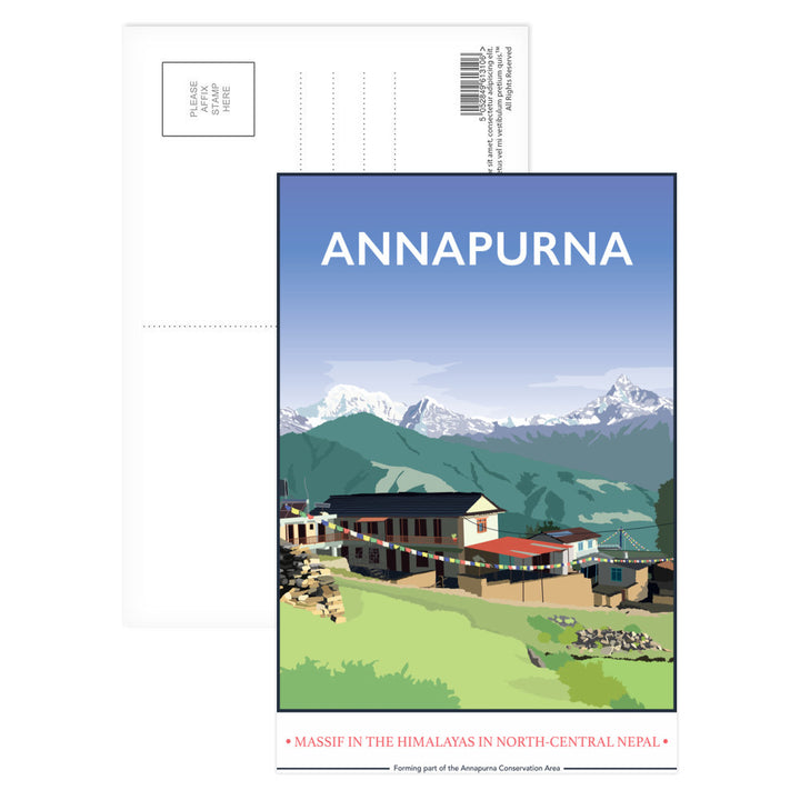 Annapurna, The Himalayas Postcard Pack