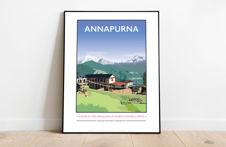 Annapurna, The Himalayas - Art Print