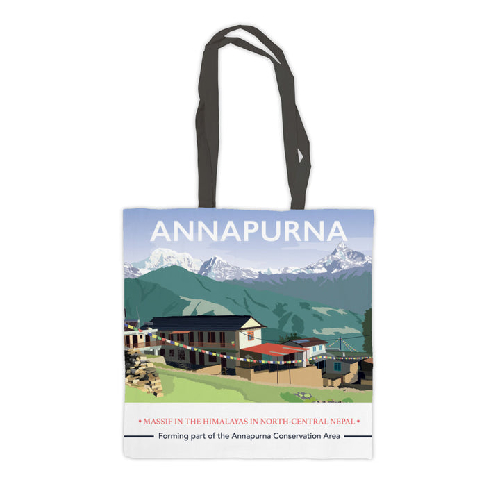Annapurna, The Himalayas Premium Tote Bag