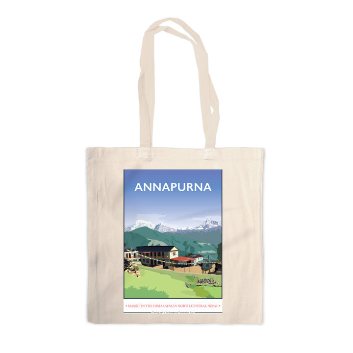 Annapurna, The Himalayas Canvas Tote Bag