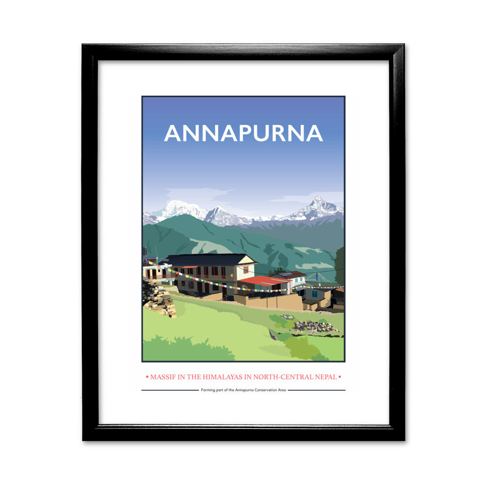 Annapurna, The Himalayas - Art Print