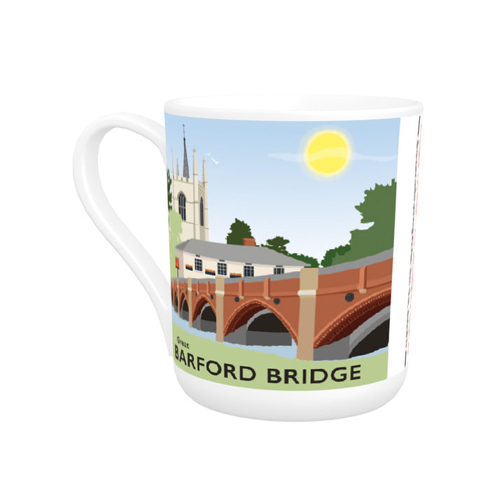 Great Barford Bridge, Bedfordshire Bone China Mug