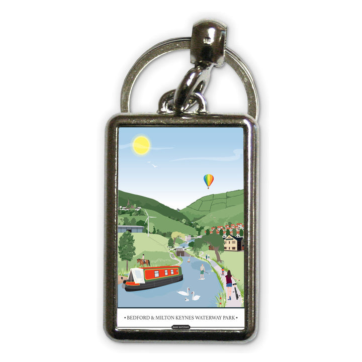 Bedford and Milton Keynes Waterway Park, Metal Keyring