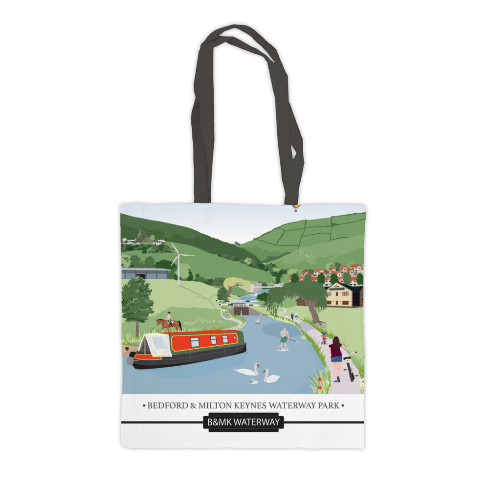 Bedford and Milton Keynes Waterway Park, Premium Tote Bag
