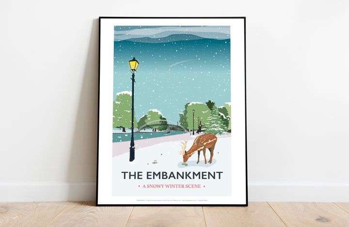 The Embankment, Bedford - Art Print