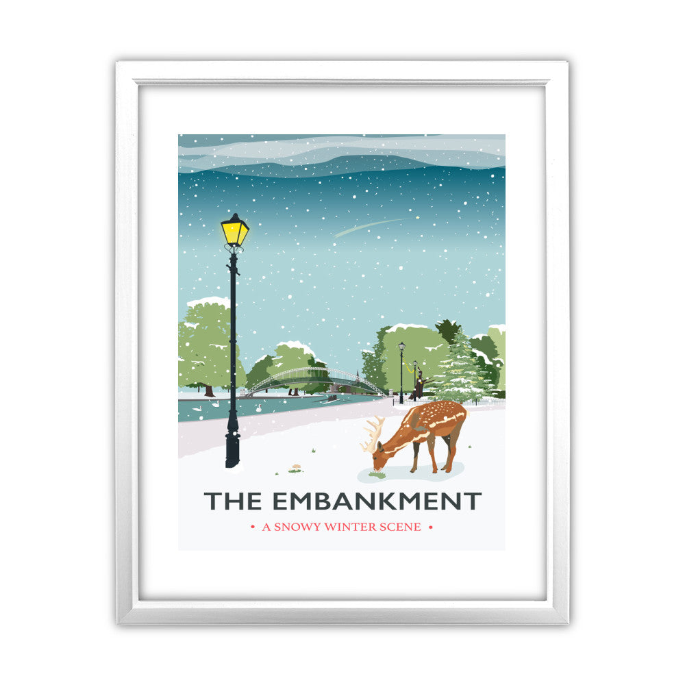 The Embankment, Bedford - Art Print