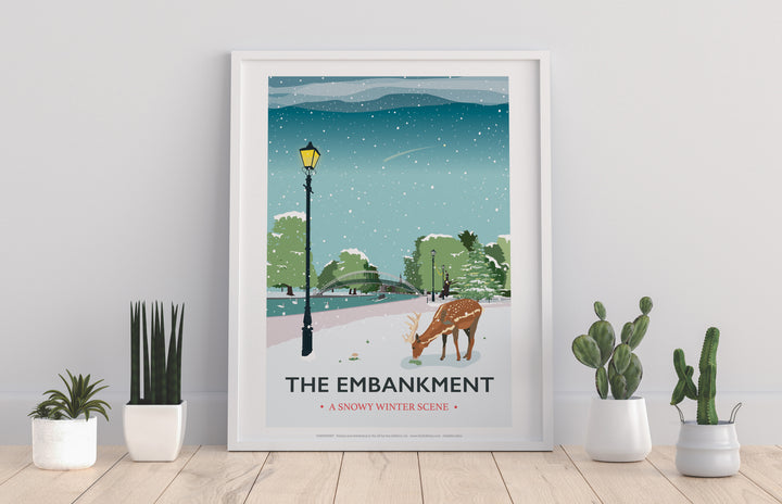 The Embankment, Bedford - Art Print