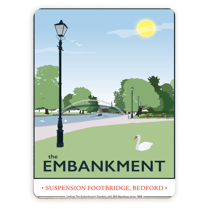 The Embankment, Bedford Placemat