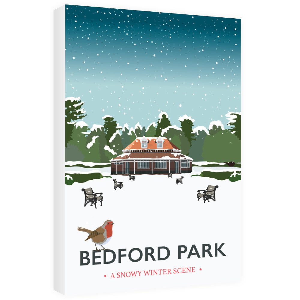 Bedford Park, Bedford 60cm x 80cm Canvas