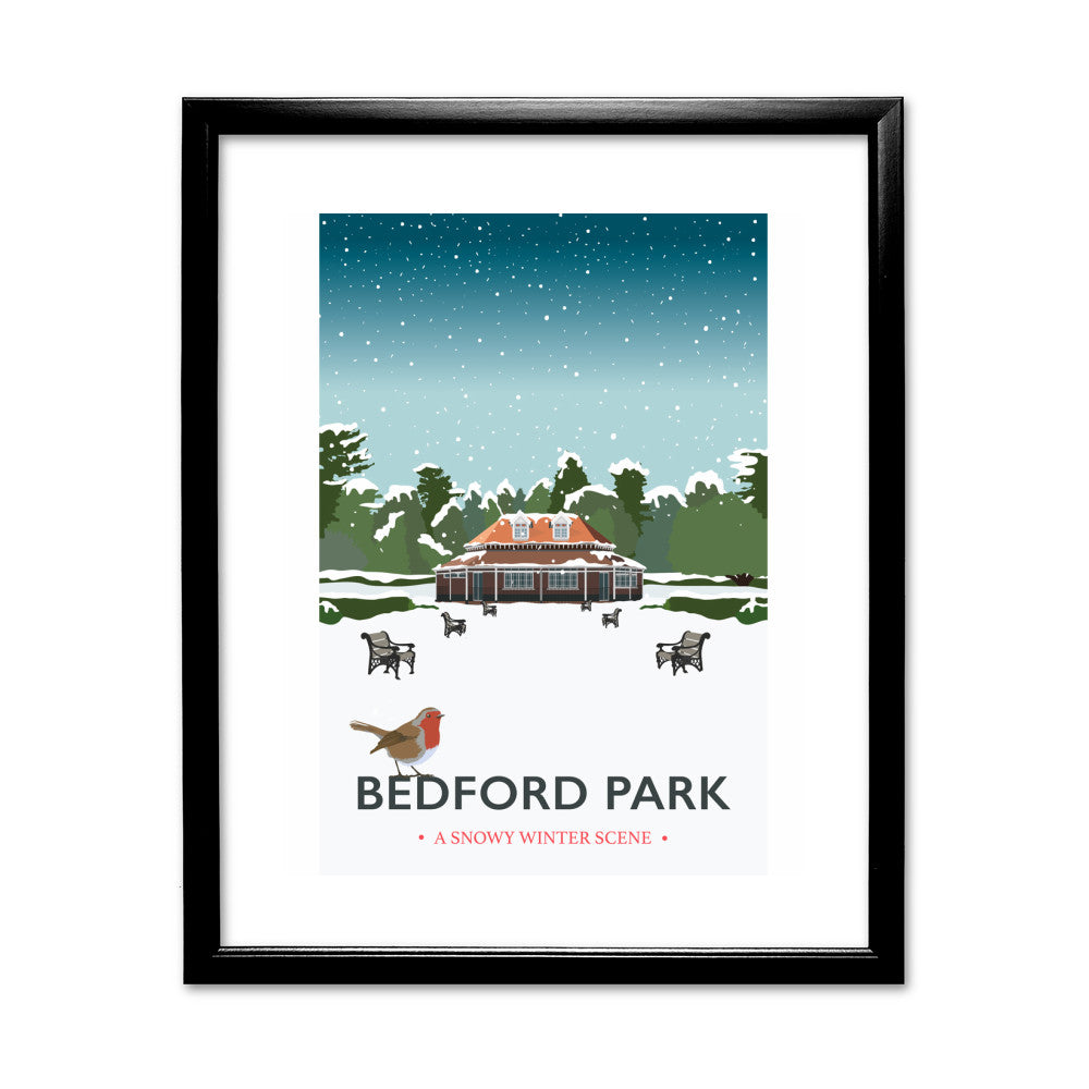 Bedford Park, Bedford - Art Print