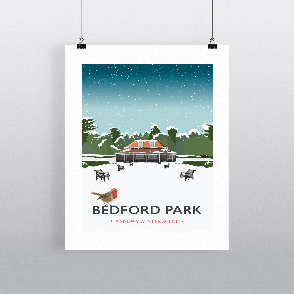 Bedford Park, Bedford - Art Print