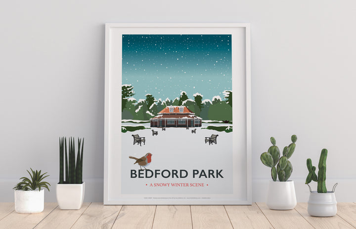 Bedford Park, Bedford - Art Print