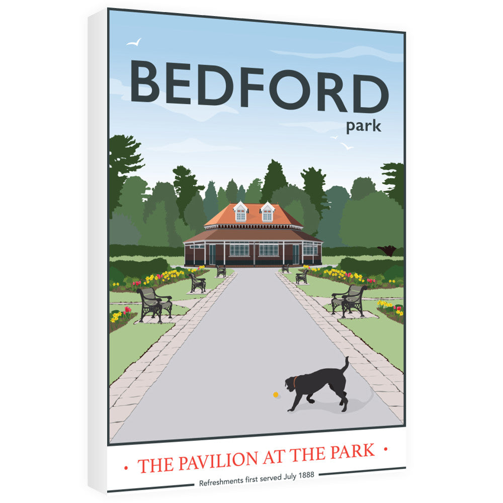 The Pavilion at the Park, Bedford Park, Bedford 60cm x 80cm Canvas