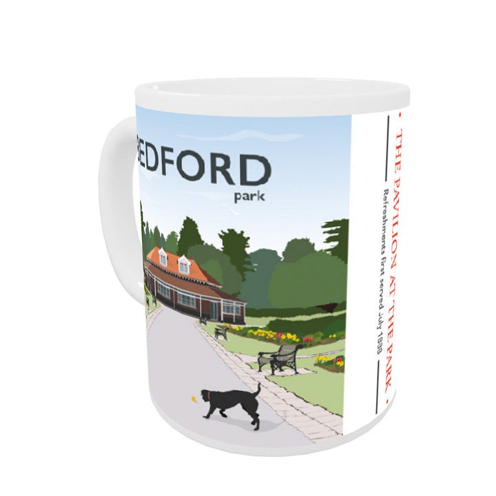 The Pavilion at the Park, Bedford Park, Bedford Coloured Insert Mug