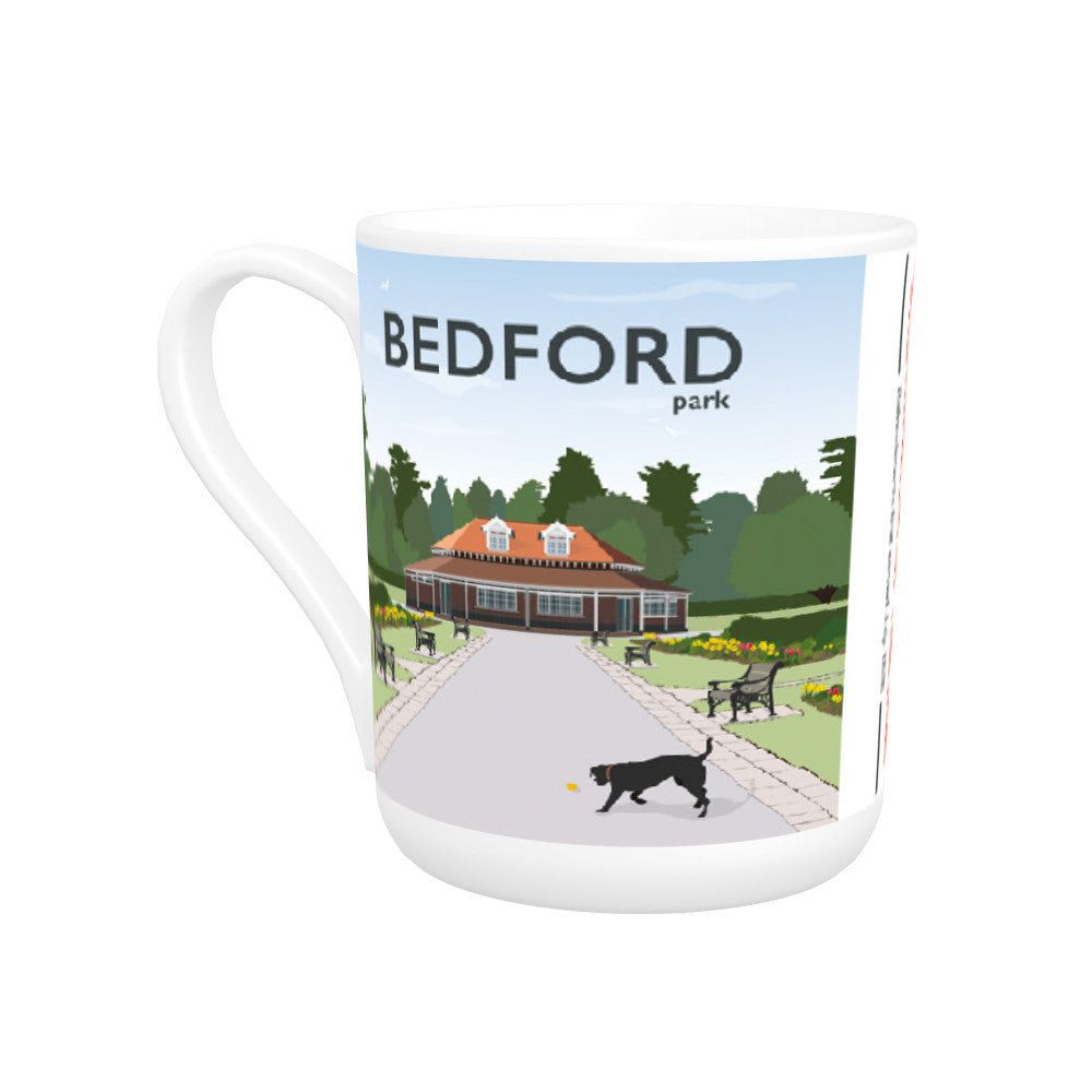The Pavilion at the Park, Bedford Park, Bedford Bone China Mug