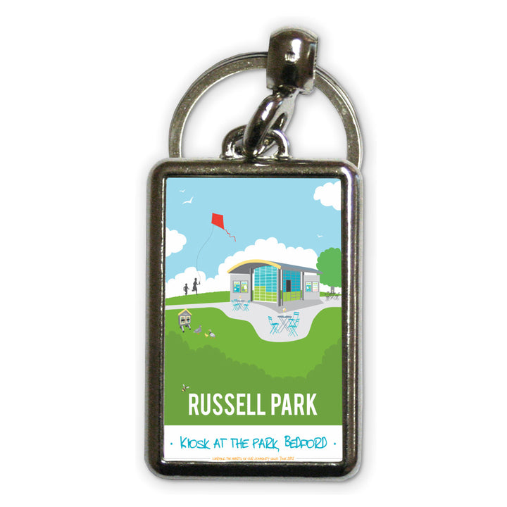 Russell Park, Bedford Metal Keyring