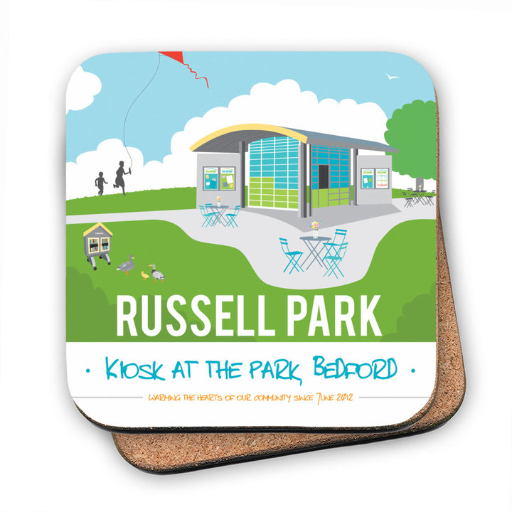 Russell Park, Bedford MDF Coaster