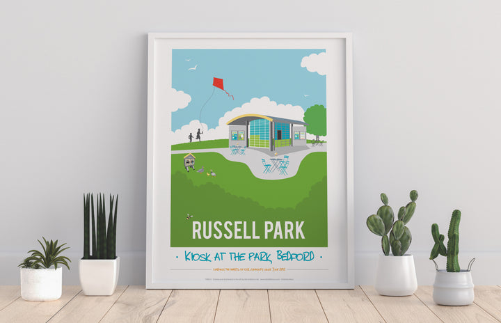 Russell Park, Bedford - Art Print