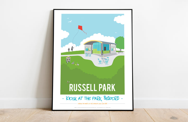 Russell Park, Bedford - Art Print