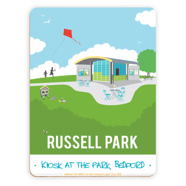 Russell Park, Bedford Placemat