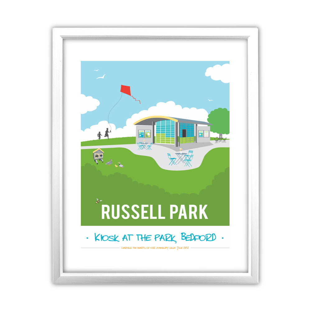Russell Park, Bedford - Art Print