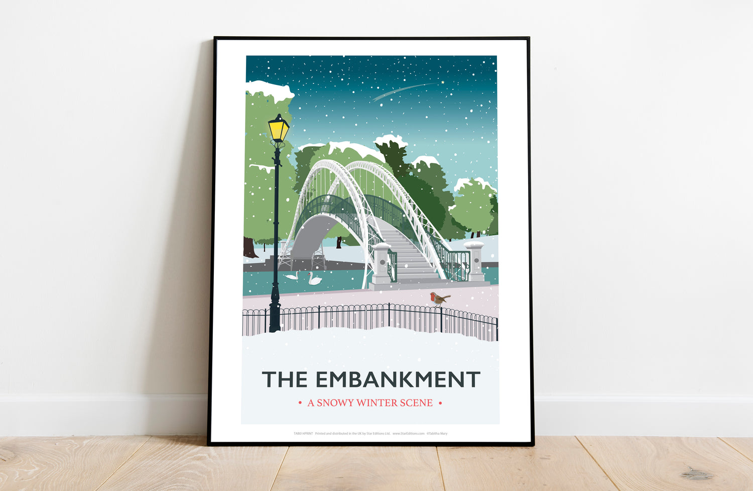 The Embankment, Bedford - Art Print