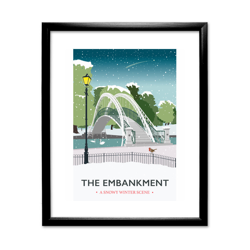 The Embankment, Bedford - Art Print