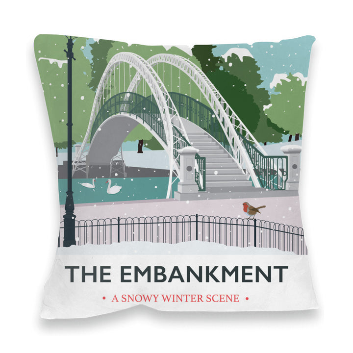 The Embankment, Bedford Fibre Filled Cushion