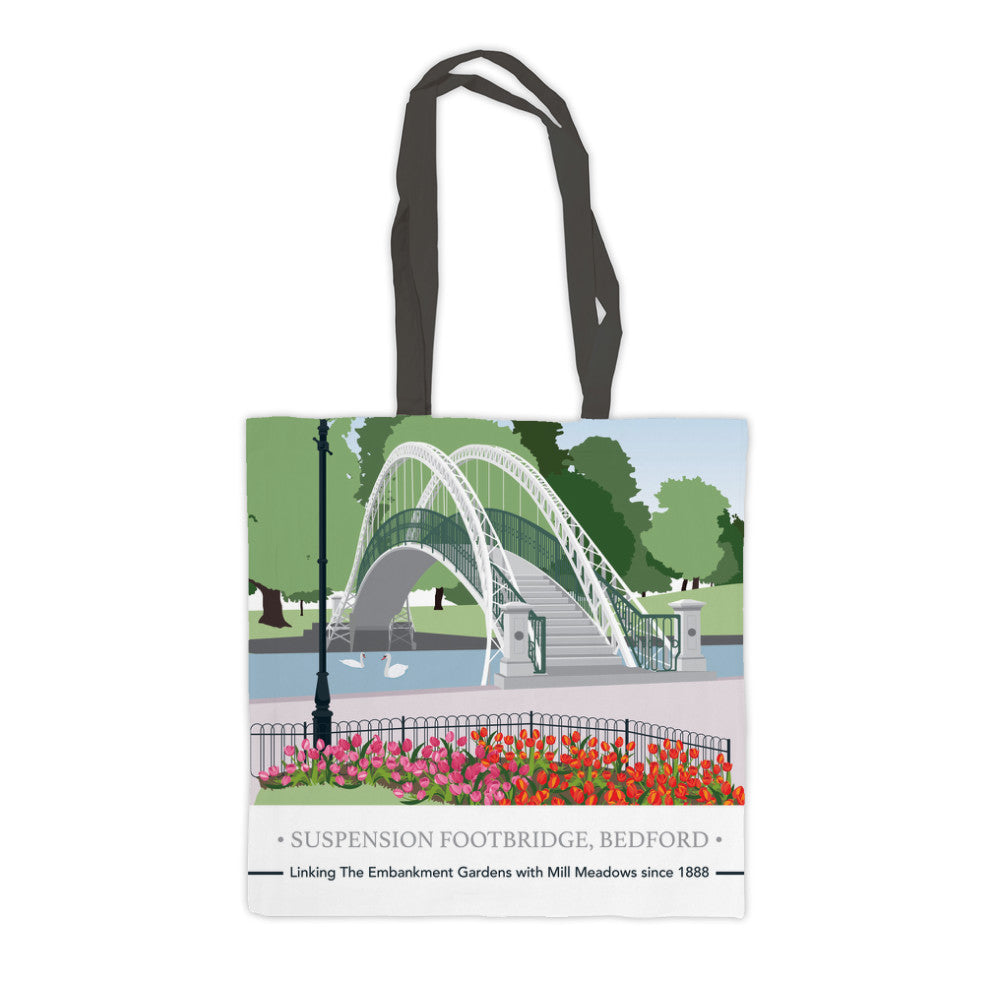The Suspension Footbridge, Bedford Premium Tote Bag
