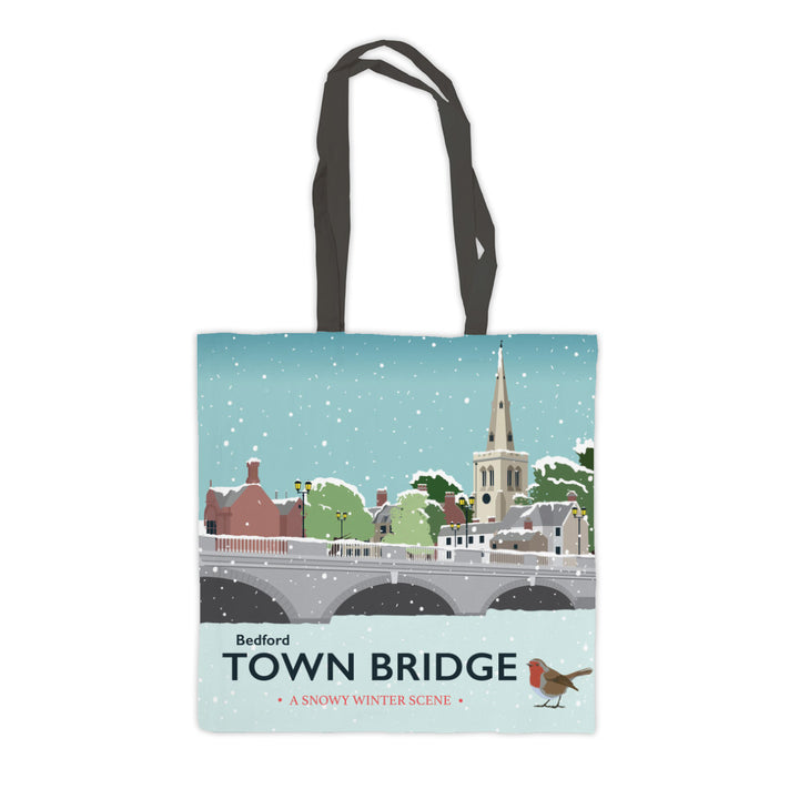 The Town Bridge, Bedford Premium Tote Bag