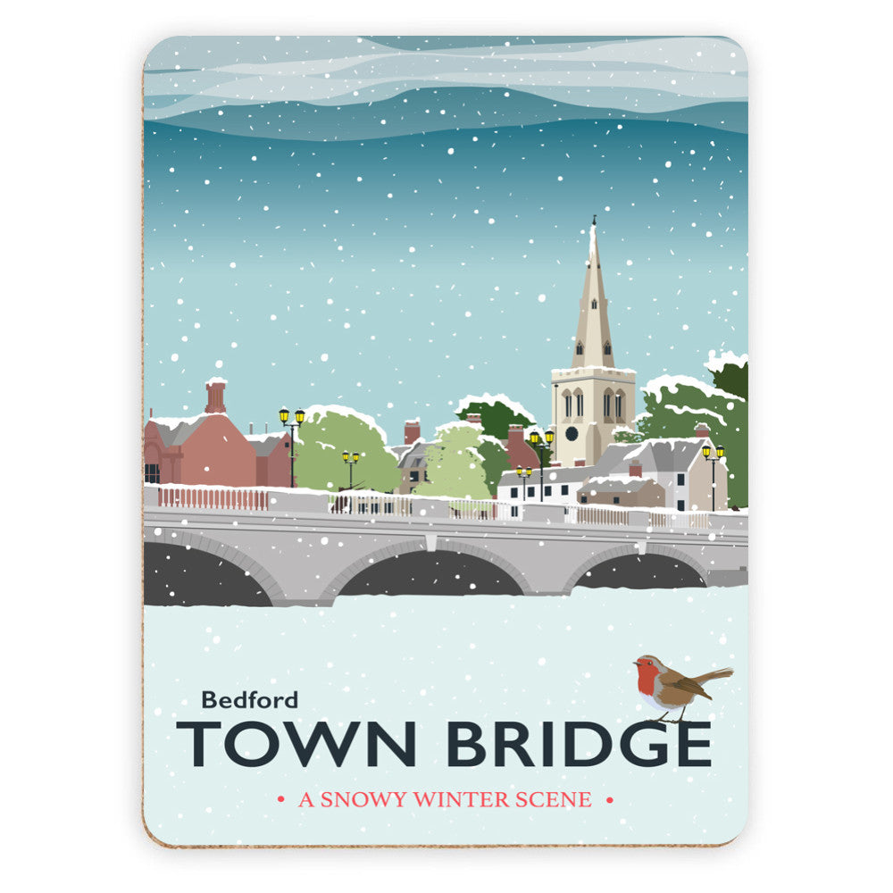The Town Bridge, Bedford Placemat