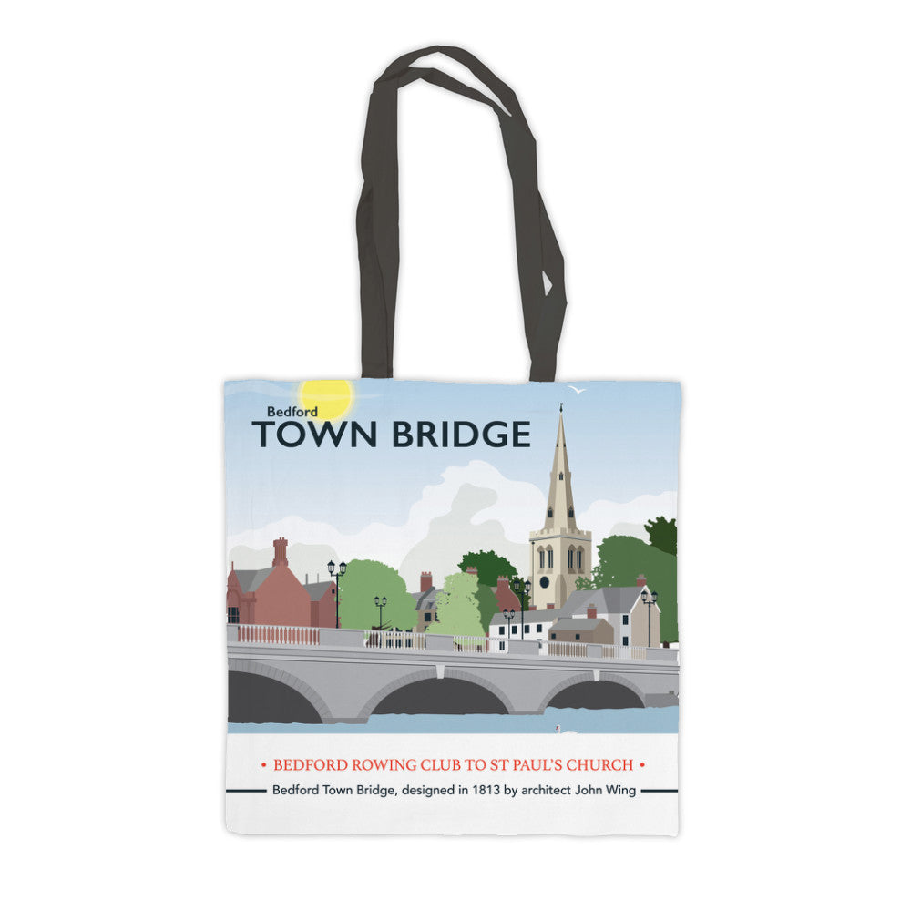 The Town Bridge, Bedford Premium Tote Bag